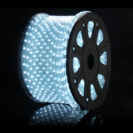 150 ft Outdoor Rope Lights - Heavy-Duty Construction and Landscape Lighting, 50m Bright Marine-Grade Rope Light for Long-Lasting Durability