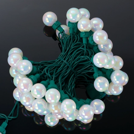 UL Listed G25 LED Christmas Lights - Customizable 25/35/50 Count Commercial Grade String Lights from an Expert Manufacturing Plant