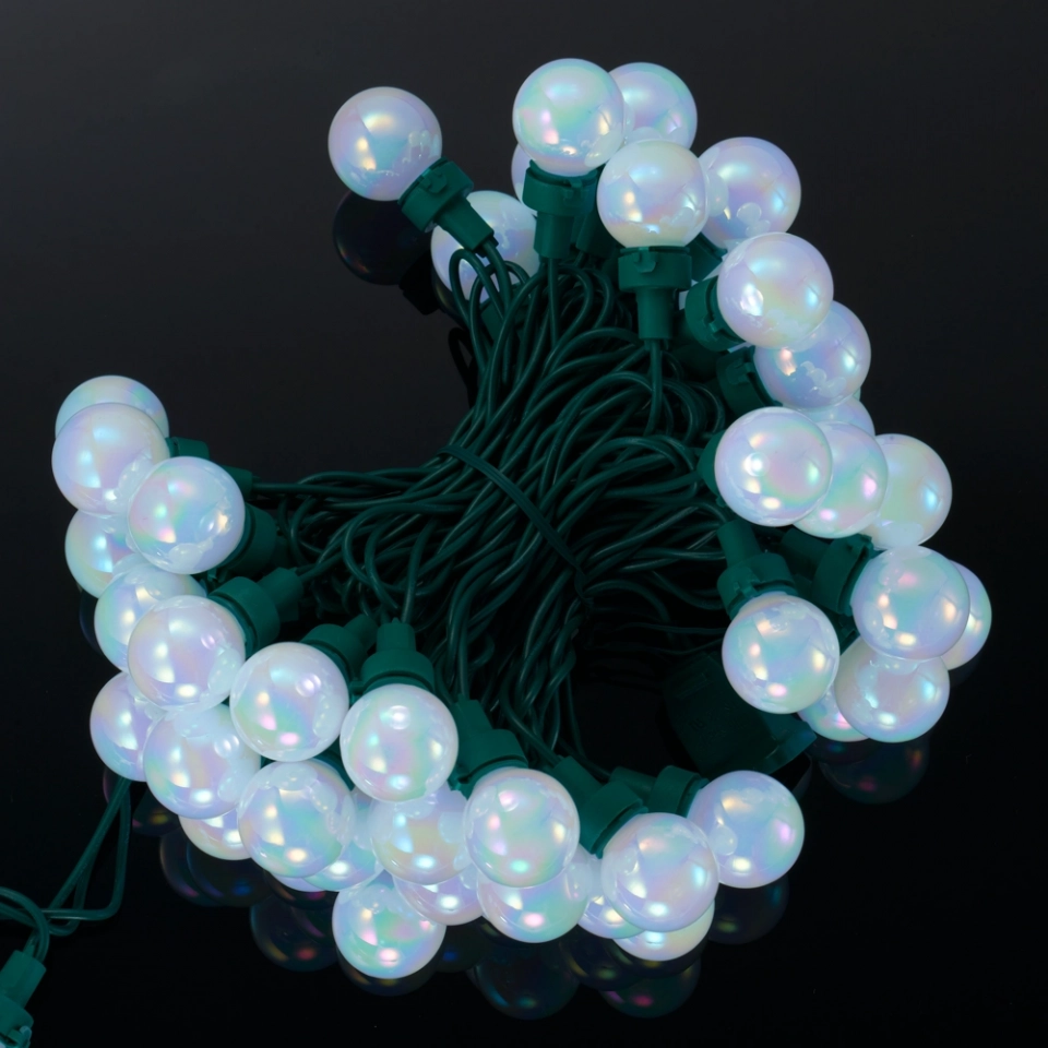 UL Listed G25 LED Christmas Lights - Customizable 25/35/50 Count Commercial Grade String Lights from an Expert Manufacturing Plant (4)