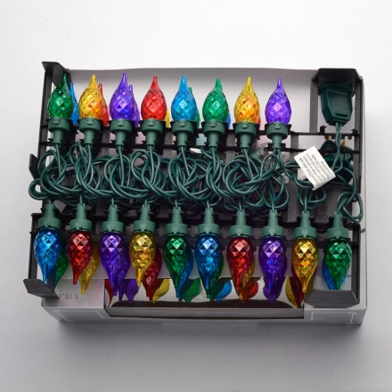 Bulk Customizable C6 LED Christmas String Lights - Multi-Color Options for Commercial Projects