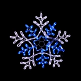 Enchanting Blue LED Snowflake Light Sculpture - Customizable, Energy-Efficient Display from a Leading Decor Manufacturer Enchanting Blue LED Snowflake Light Sculpture - Customizable, Energy-Efficient Display from a Leading Decor Manufacturer