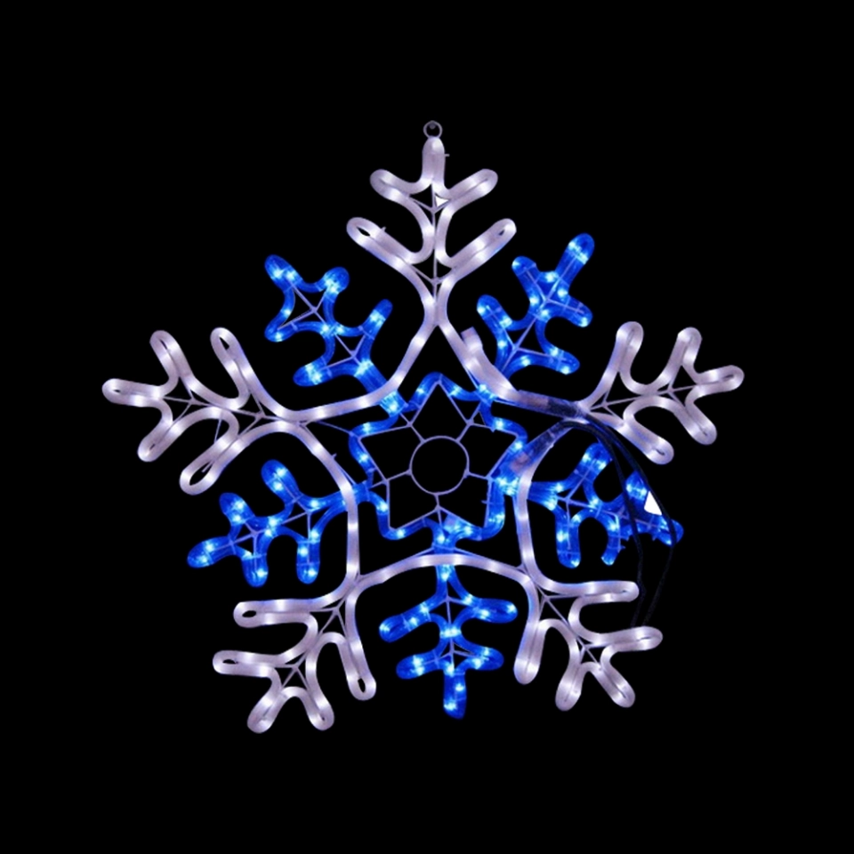 Enchanting Blue LED Snowflake Light Sculpture - Customizable, Energy-Efficient Display from a Leading Decor Manufacturer Enchanting Blue LED Snowflake Light Sculpture - Customizable, Energy-Efficient Display from a Leading Decor Manufacturer