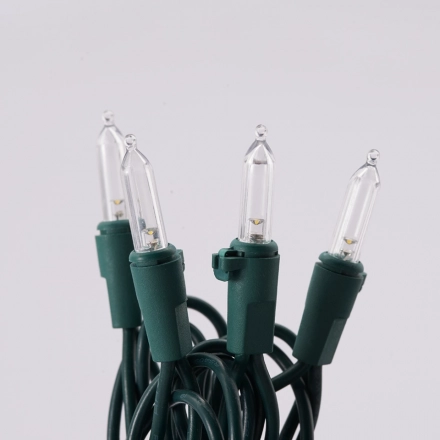 Customizable Bulk 50CT Incandescent & LED Mini String Lights - Ideal for Commercial Projects & Wholesale Distribution