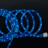 Blue LED Rope Lights - Commercial-Grade Exterior Rope Lighting, Heavy-Duty Outdoor Use, Perfect for Merry Christmas Illumination (3)