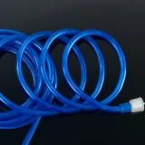 Blue LED Rope Lights - Commercial-Grade Exterior Rope Lighting, Heavy-Duty Outdoor Use, Perfect for Merry Christmas Illumination (4) Blue LED Rope Lights - Commercial-Grade Exterior Rope Lighting, Heavy-Duty Outdoor Use, Perfect for Merry Christmas Illumination (4)