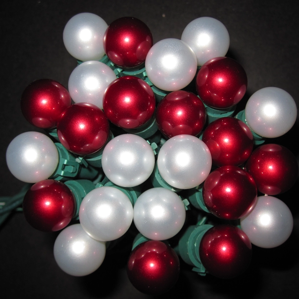 Customizable UL Certified G15 Globe String Lights - Multi-Color LED Bulbs for Festive Decor, Available in 35/50/70 Count (2)