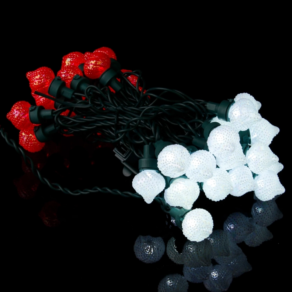 Multi-Color 25/35/50CT G25 Pearl Paint LED Globe String Lights for Outdoor Use - Durable, UL Certified from Trusted Manufacturer (5)