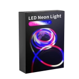 Custom Bulk Red, White & Blue LED Neon Strip Light Kit SMD5050 - 84 LEDs/Meter, AC110V-120V for Professional Installers & Patriotic DIY Projects (3)