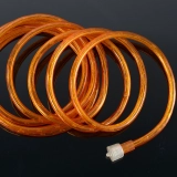 Outdoor Incandescent Rope Lights - Vibrant Orange Rope Lighting for Festive Christmas Tree Ambiance - Durable 3/8" Rope Light (4)