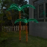 Custom Tropical Oasis: 4.5ft Tall Palm Tree Incandescent Rope Light Display - Tailored by Expert Manufacturing Plant (3) Custom Tropical Oasis: 4.5ft Tall Palm Tree Incandescent Rope Light Display - Tailored by Expert Manufacturing Plant (3)