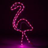Customizable Elegance: 2FT Tall Incandescent Rope Light Flamingo for Outdoor Decor - Crafted by Premier Manufacturing Plant (2) Customizable Elegance: 2FT Tall Incandescent Rope Light Flamingo for Outdoor Decor - Crafted by Premier Manufacturing Plant (2)